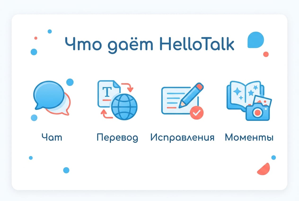 Как оплатить HelloTalk из России в 2026 году: языковой обмен без зарубежной карты — фото 1