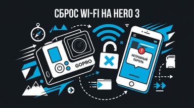 GoPro Hero 3: как сбросить пароль на Wi-Fi, когда камера его забыла