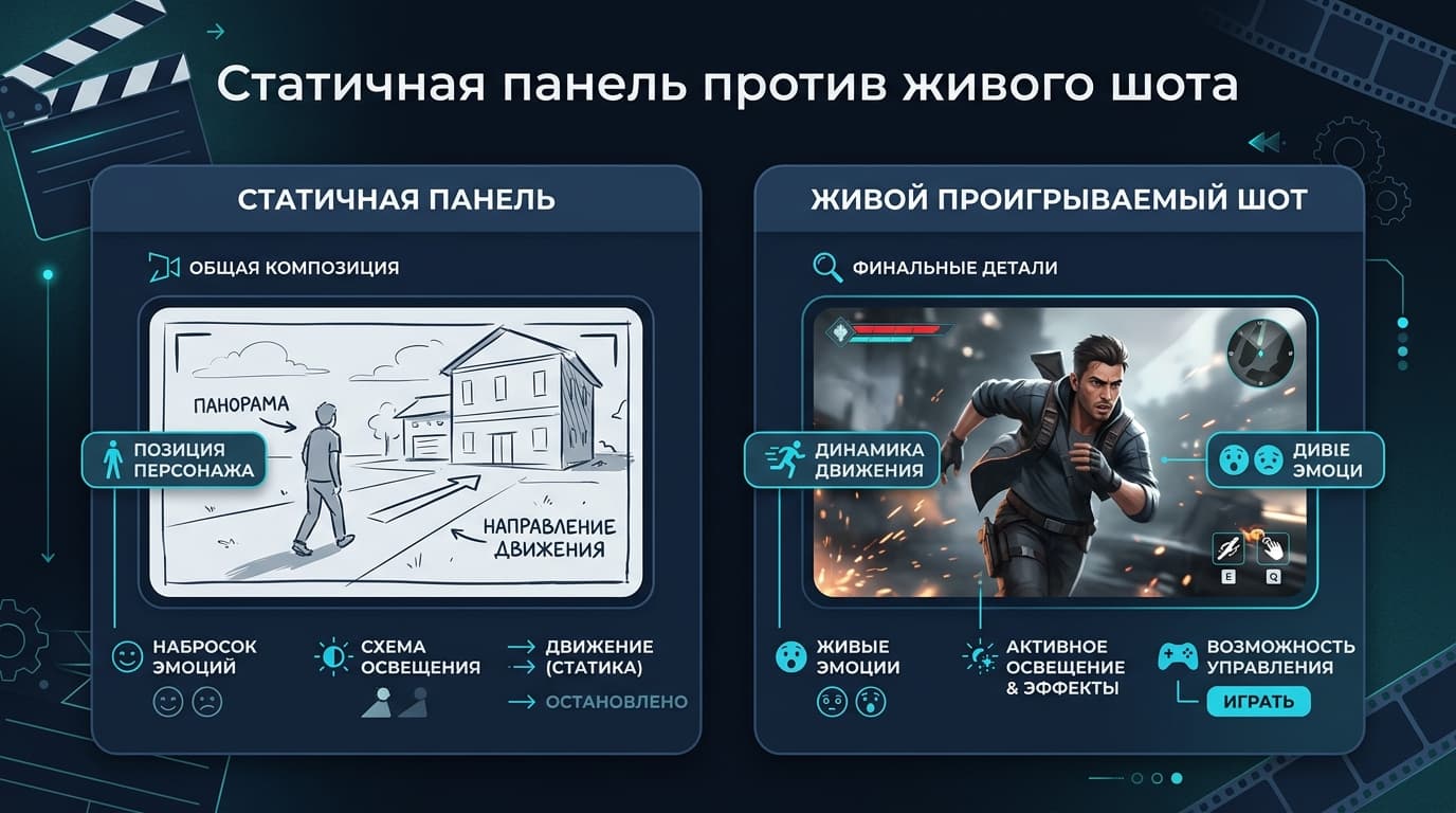 Kling для кино и сторибординга: как собрать шот от раскадровки до рендера — фото 2