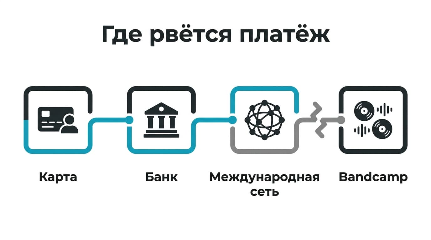 Можно ли пользоваться Bandcamp в России: что работает, а что упирается в оплату — фото 2