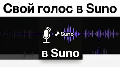 Как подключить свой голос в Suno: гайд по функции Voices
