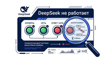 DeepSeek не работает: что именно сломалось и как это чинить