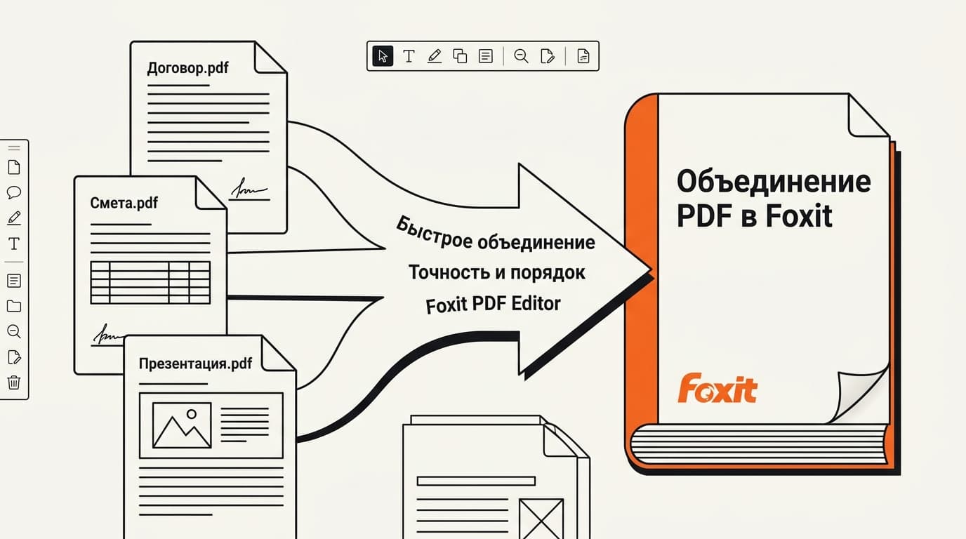 Как объединить документы в один PDF в Foxit: три способа и один неприятный нюанс