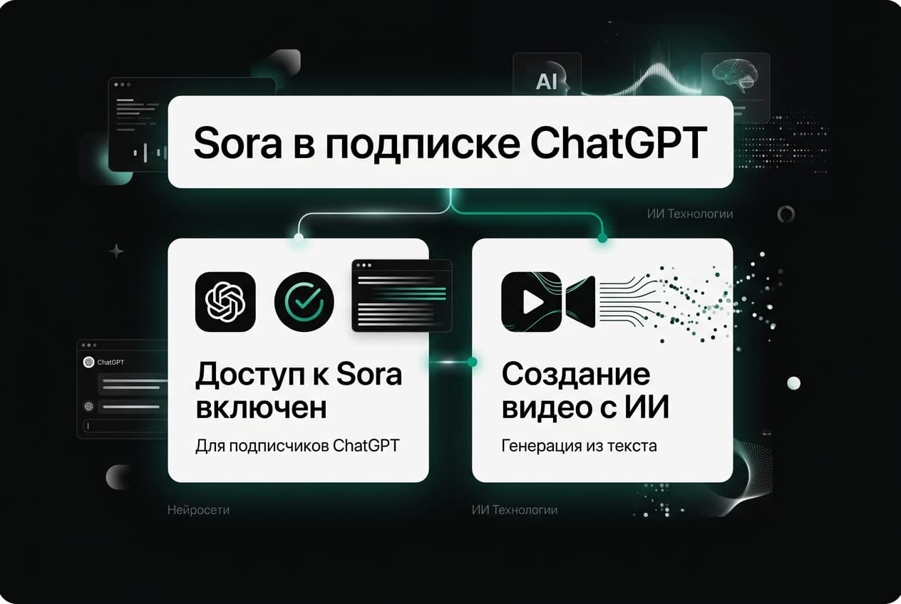 Как оформить подписку Sora из России в 2026 году: без зарубежной карты — фото 1