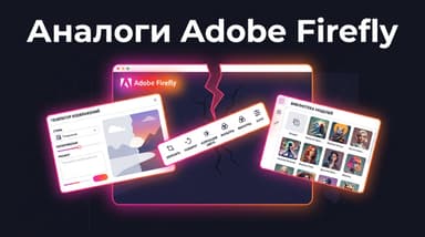 Аналоги Adobe Firefly: чем заменить генератор и что теряешь при переходе