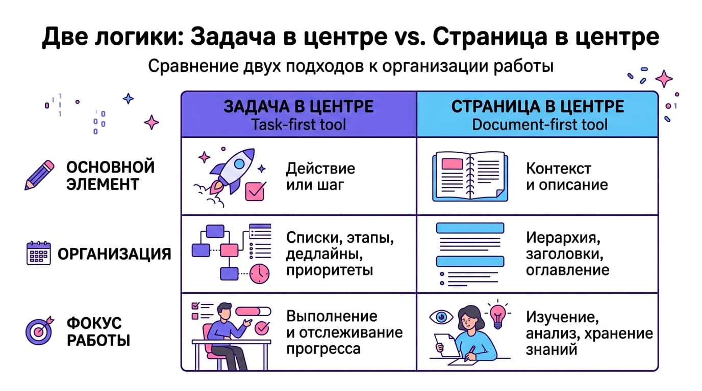ClickUp vs Notion: что выбрать под задачи, документы и бюджет команды — фото 1