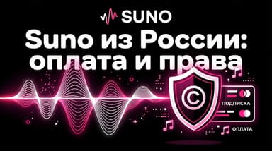 Как оплатить Suno из России в 2026 году и что с правами на твои треки