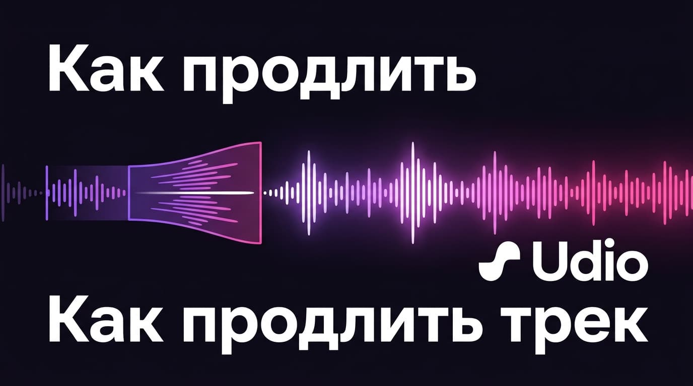Udio как генерировать больше 30 секунд: обход лимита через Extend