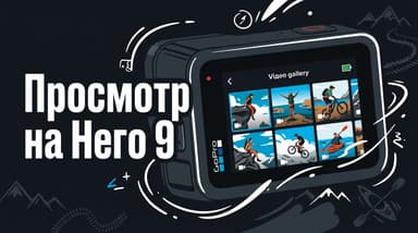 Как посмотреть отснятый материал в GoPro Hero 9