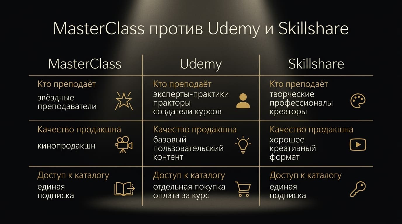 Что такое MasterClass: курсы от звёзд без единого диплома на выходе — фото 1