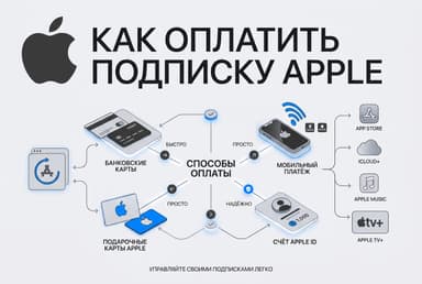 Как оплатить подписку Apple из России в 2026 году: без зарубежной карты