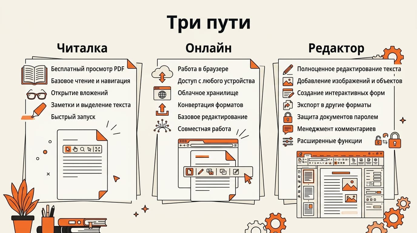 Как объединить документы в один PDF в Foxit: три способа и один неприятный нюанс — фото 1