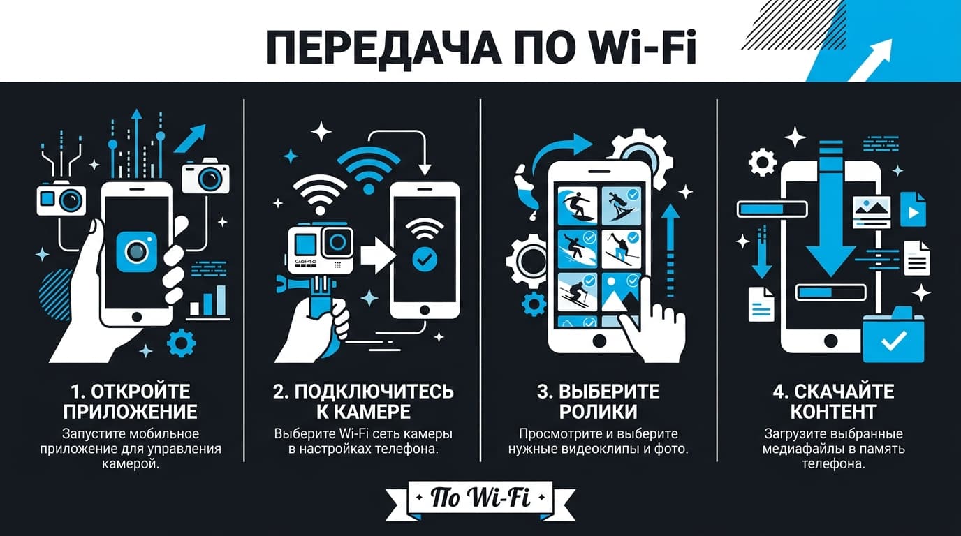 Как перекинуть видео с GoPro на телефон: два рабочих пути — фото 2
