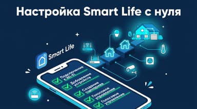 Как настроить Smart Life с нуля: от регистрации до первого сценария