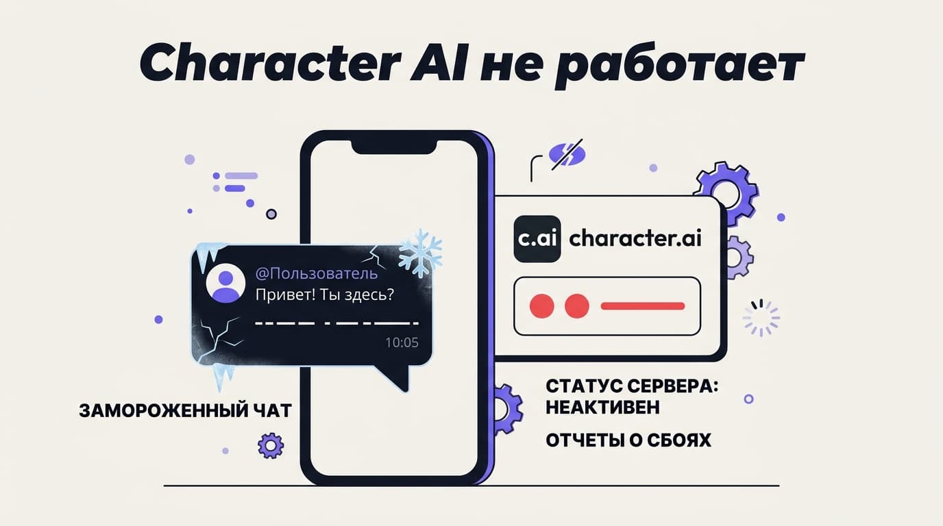 Character AI не работает: где на самом деле поломка и как её чинить