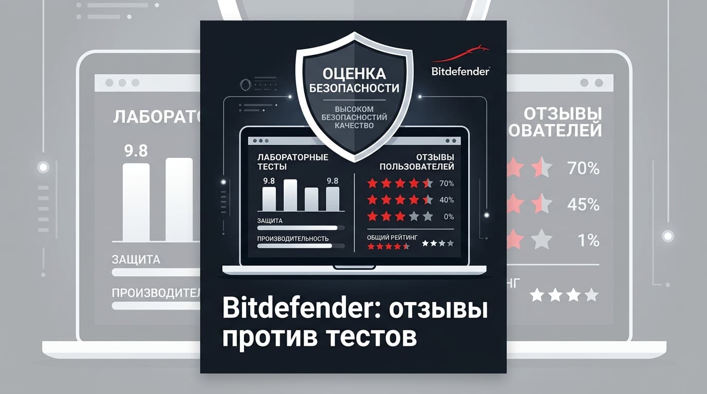 Антивирус Bitdefender: отзывы, тесты лабораторий и что бесит на практике