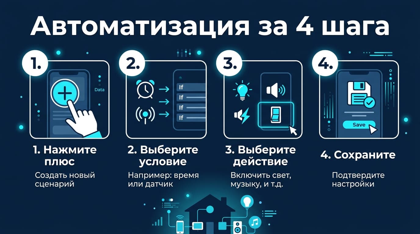 Как создать сценарий в Smart Life: от первого нажатия до умной автоматики — фото 3