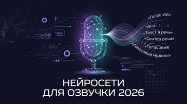 Топ нейросетей для озвучки в 2026: что реально звучит как человек
