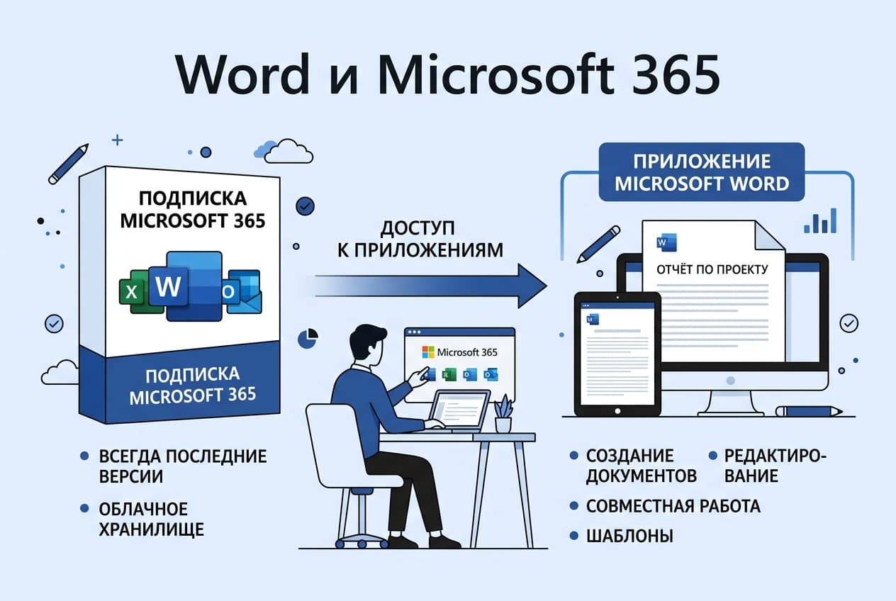 Как оплатить подписку Word из России в 2026 году: без зарубежной карты — фото 2