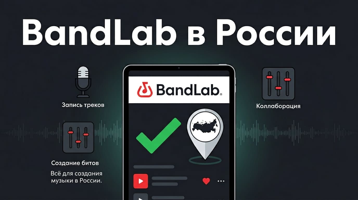 Работает ли BandLab в России в 2026 году: что доступно, а что упирается в оплату