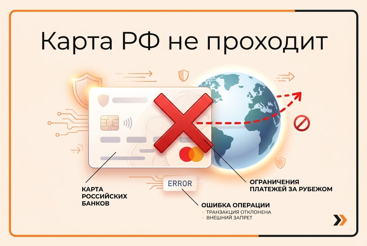 Как оформить подписку Cloudflare из России в 2026 году: без зарубежной карты — фото 3