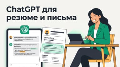 Как правильно использовать ChatGPT при сборке резюме и письма