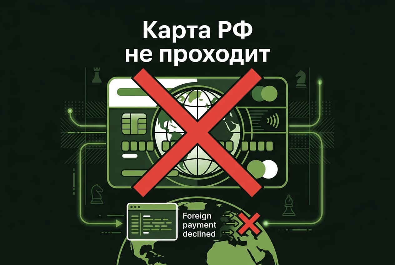 Как оформить подписку Chess.com из России в 2026 году: без зарубежной карты — фото 3