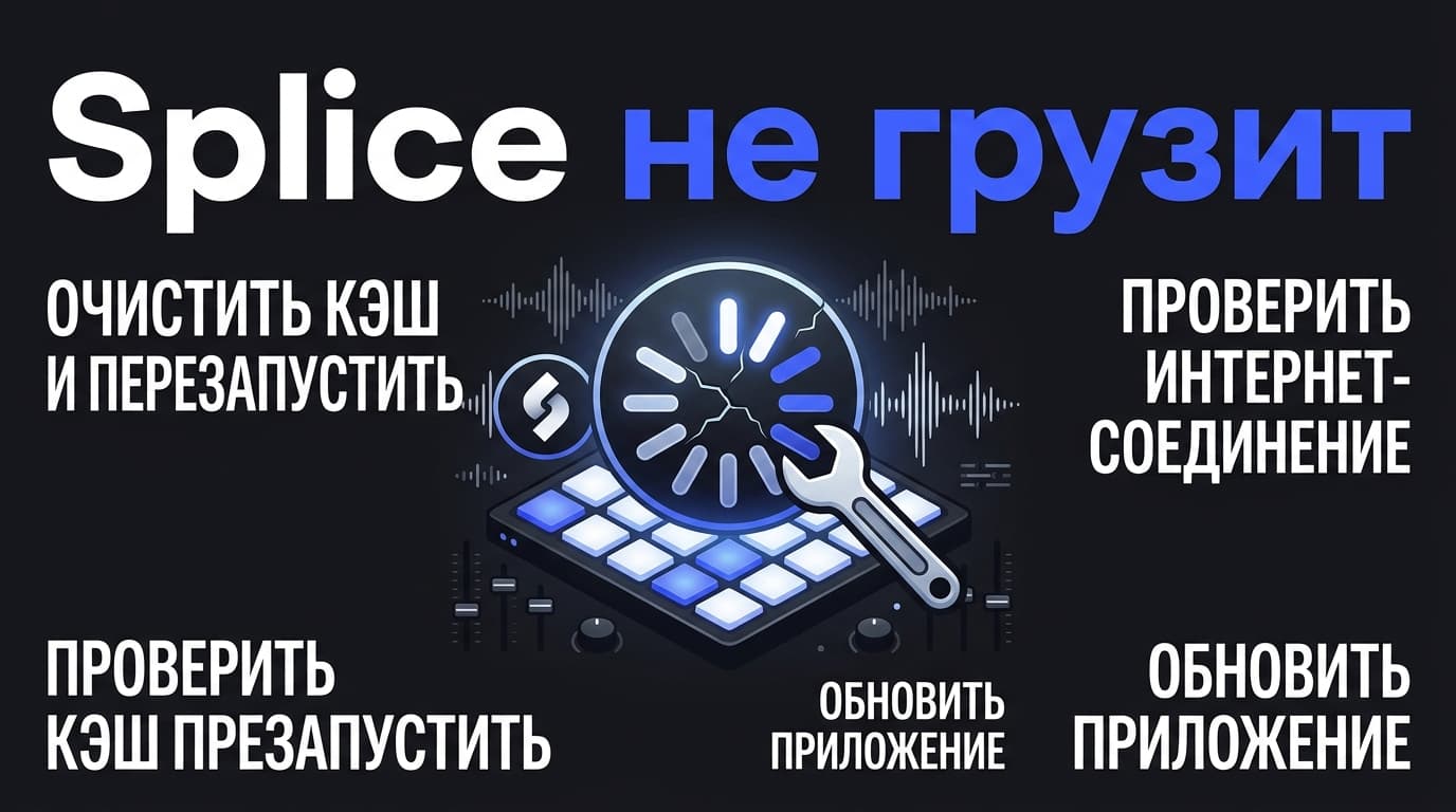 Splice завис и ничего не грузит: разбираю причины и чиню по шагам
