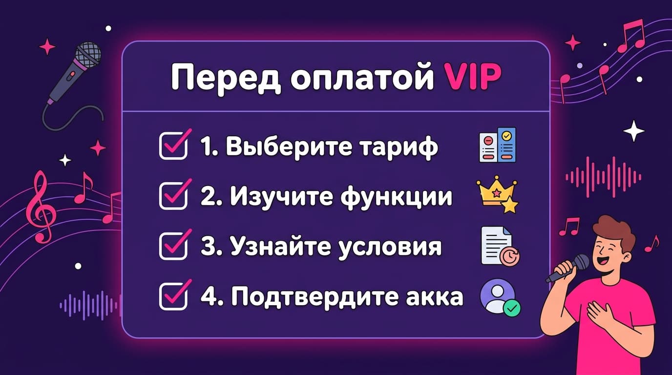 Smule: как оплатить подписку VIP из России в 2026 году — фото 4