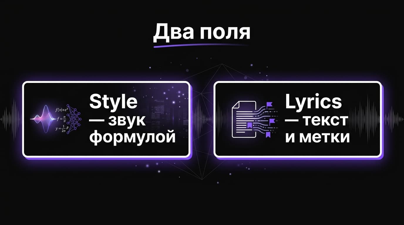Промт для Suno: чеклист, который превращает случайный набор слов в рабочий запрос — фото 1