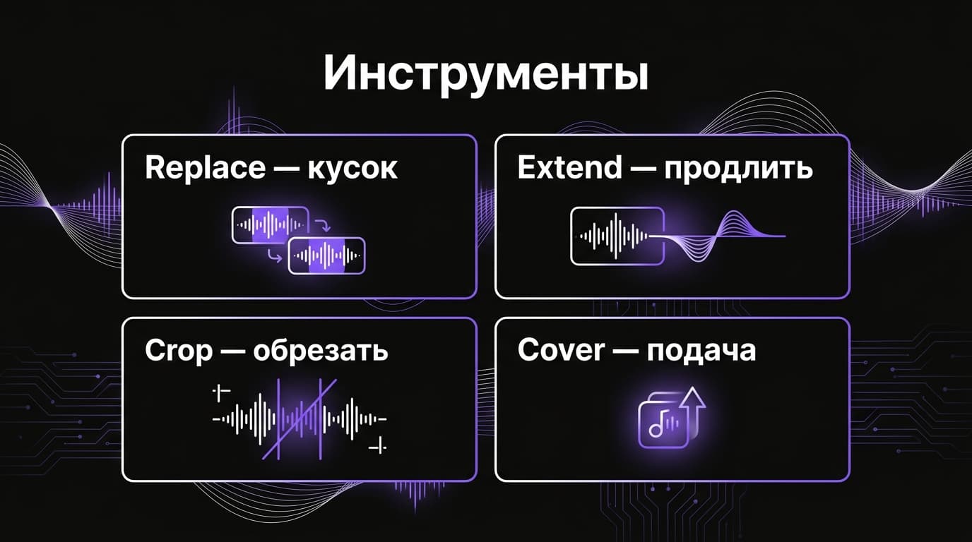 Song Editor в Suno: как точечно редактировать трек, не пересоздавая его заново — фото 2