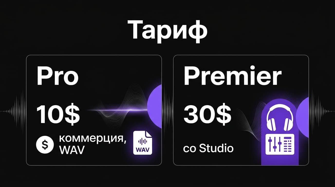 Оплата Suno из России в 2026 году: какой тариф брать и как провести платёж без своей карты — фото 1