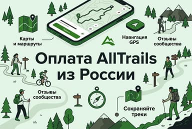 Как оформить подписку AllTrails из России в 2026 году: без зарубежной карты