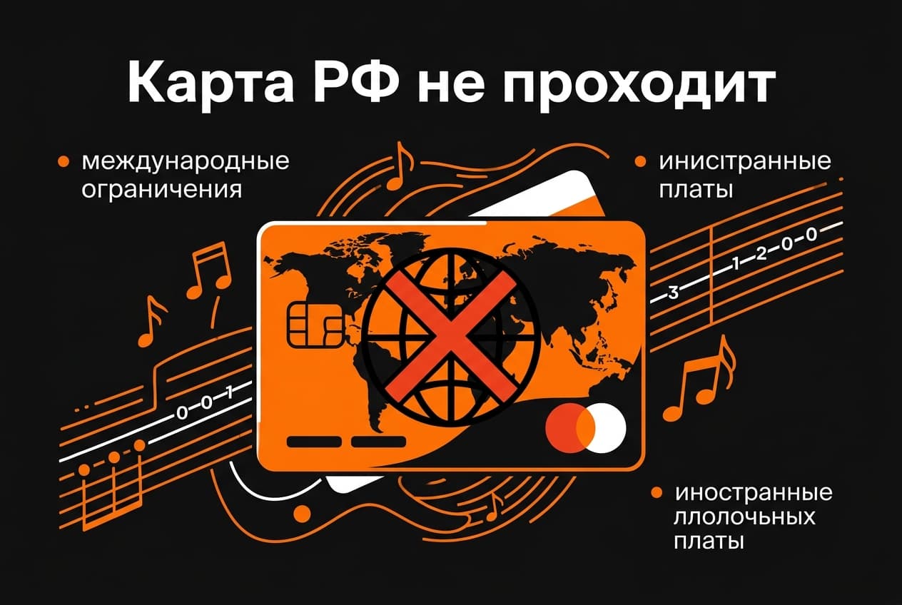 Как оформить подписку Ultimate Guitar из России в 2026 году: без зарубежной карты — фото 3