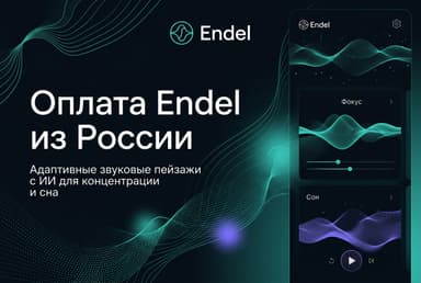 Как оформить подписку Endel из России в 2026 году: без зарубежной карты