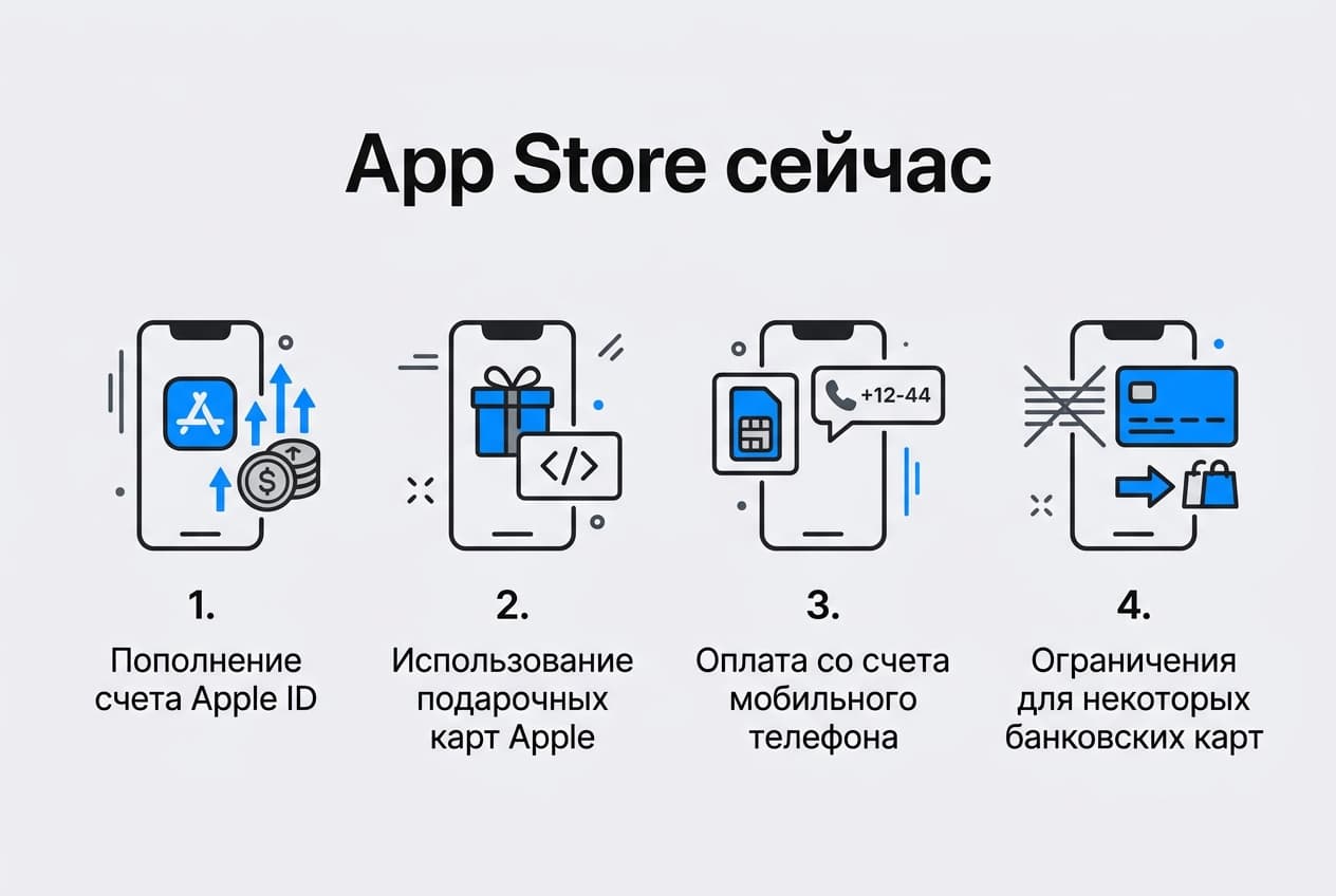Как теперь оплачивать подписки в App Store из России в 2026 году — фото 1