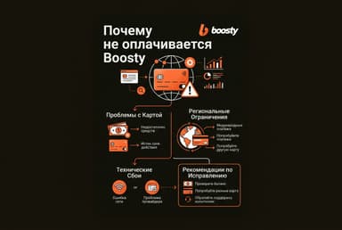 Почему не получается оплатить подписку на Boosty и как это решить в 2026 году