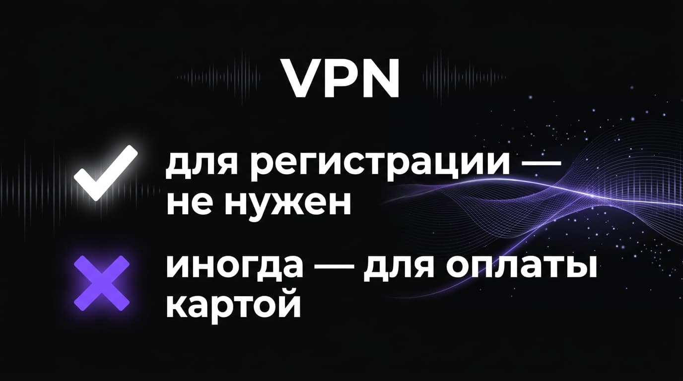Регистрация в Suno из России: инструкция без VPN и лишних сложностей — фото 2