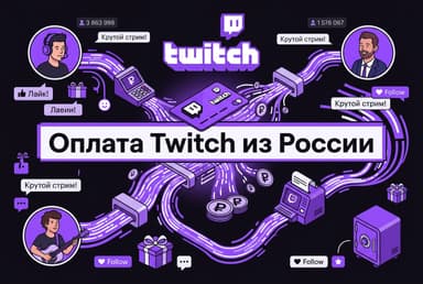 Как оформить подписку Twitch из России в 2026 году: без зарубежной карты
