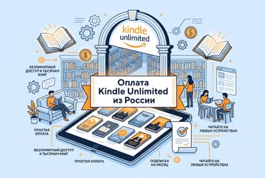 Как оформить подписку Kindle Unlimited из России в 2026 году: без зарубежной карты