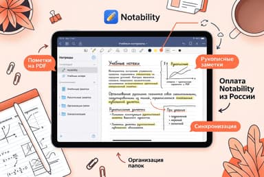 Как оформить подписку Notability из России в 2026 году: без зарубежной карты