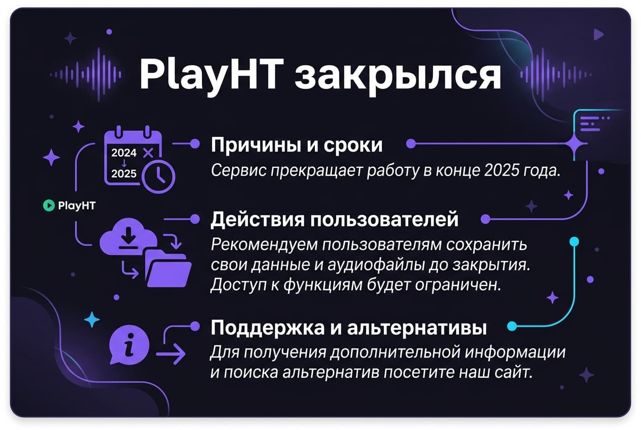 Как оформить подписку PlayHT из России в 2026 году: что важно знать — фото 1
