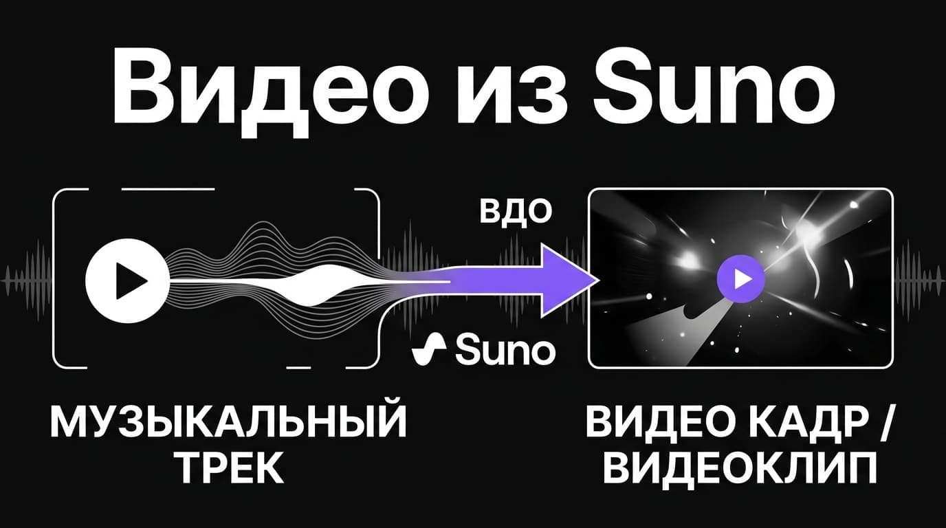 Из трека Suno — в клип: как получить видео к своей песне, а не просто крутящуюся обложку
