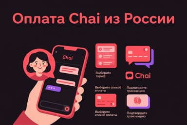 Как оплатить Chai из России в 2026 году: подписку на ИИ-собеседника без зарубежной карты