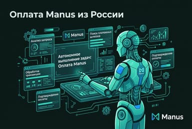 Как оформить подписку Manus из России в 2026 году: без зарубежной карты