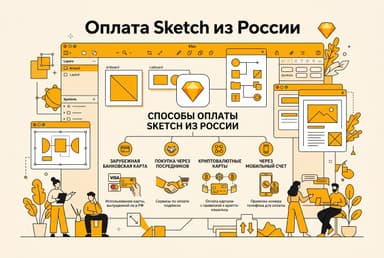 Как оформить подписку Sketch из России в 2026 году: без зарубежной карты
