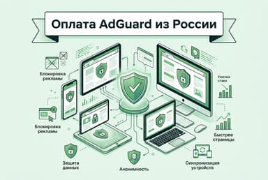 Как оформить подписку AdGuard из России в 2026 году: без зарубежной карты