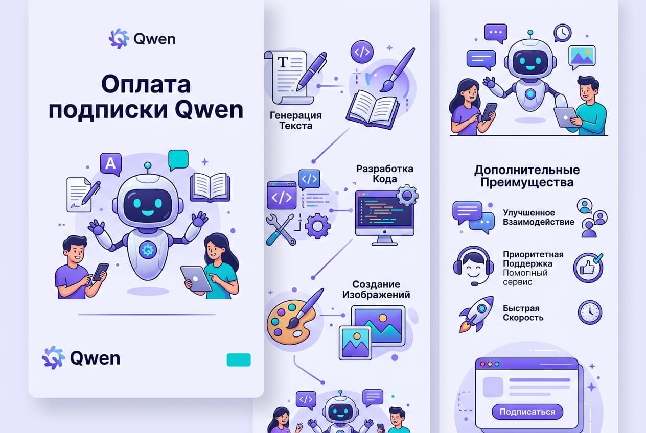Как оплатить подписку Qwen из России в 2026 году: без зарубежной карты