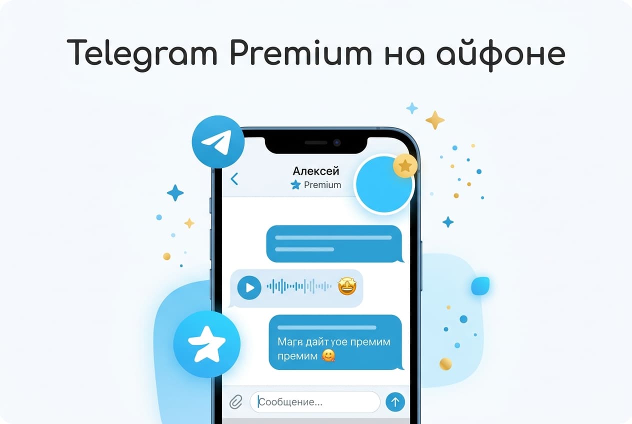Как оплатить подписку Telegram на айфоне из России в 2026 году
