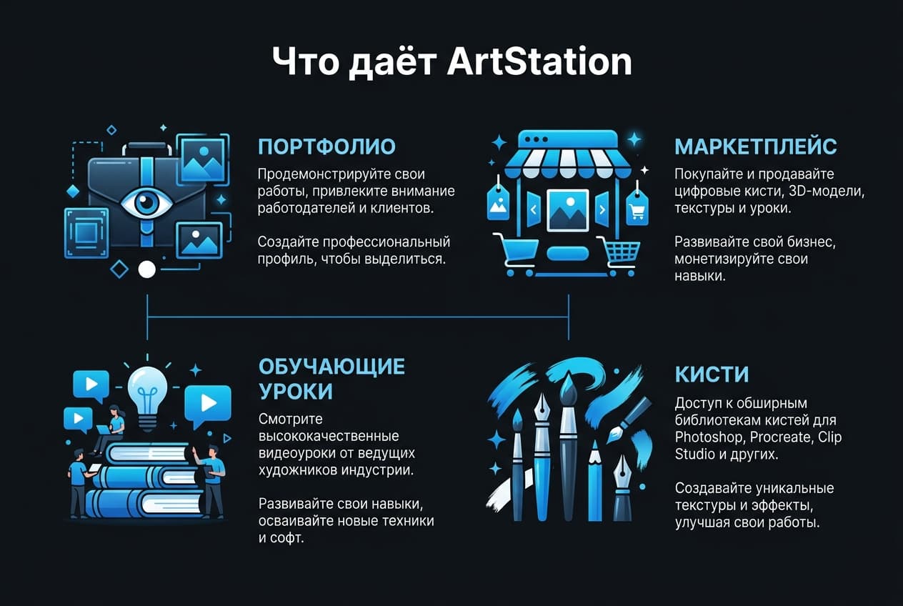 Как оплатить покупки на ArtStation из России в 2026 году: без зарубежной карты — фото 1